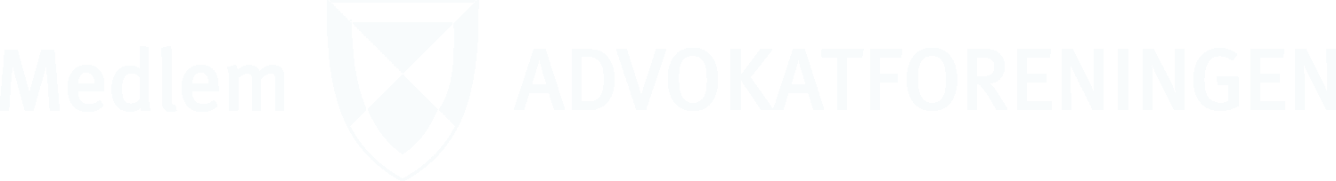 Logo - medlem av advokatforeningen